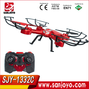 Nouveau produit SKY PHANTOM 1332 rc quadcopter mode sans tête rc drone 3D roulant vol rc avion SJY-1332C